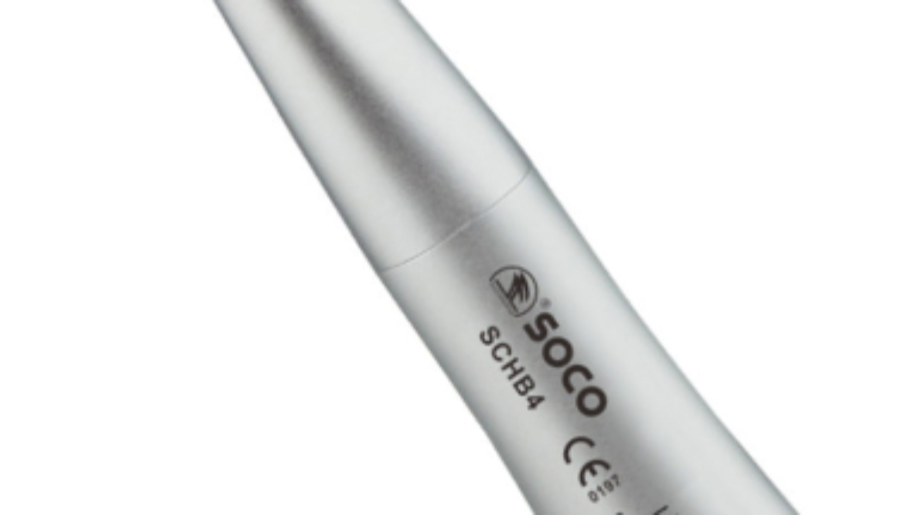 14.2 increasing 45 degree angle fiber-optic handpiece