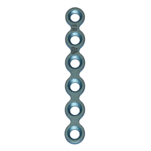 MINI-Straight Plate, 6 Holes, Regular