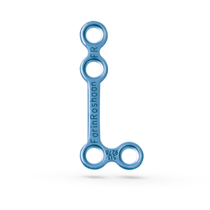 MINI-L Plate| 4 Holes| Stem 15mm| Right