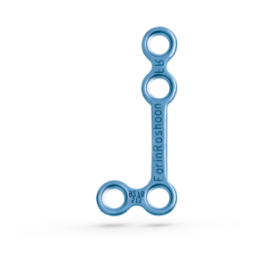 MINI-L Plate| 4 Holes| Stem 15mm| Left