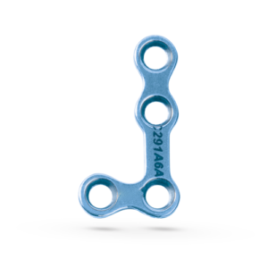 MINI-L Plate| 4 Holes| Stem 9mm| Left