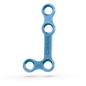 MINI-L Plate| 4 Holes| Stem 12mm| Left