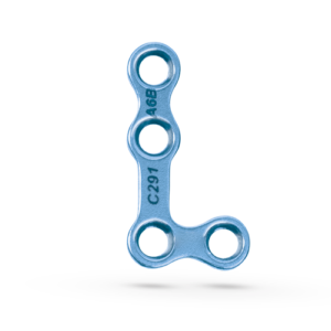 MINI-L Plate| 4 Holes| Stem 9mm| Right