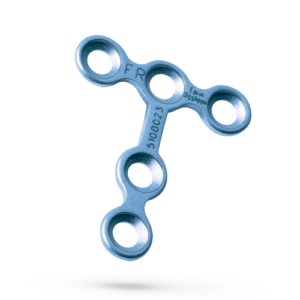 MINI-T Plate| 5 Holes| Stem 9mm